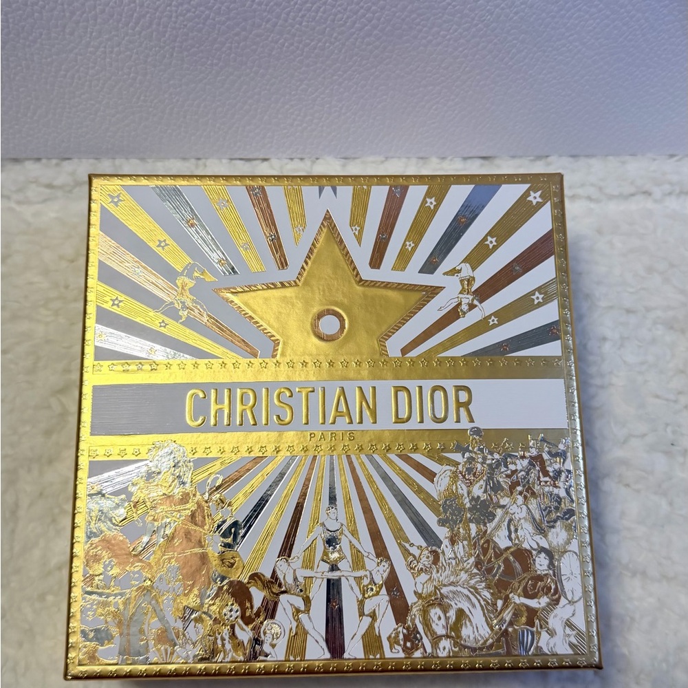 Dior Gray and White Canvas Tote - Picture 6 of 7